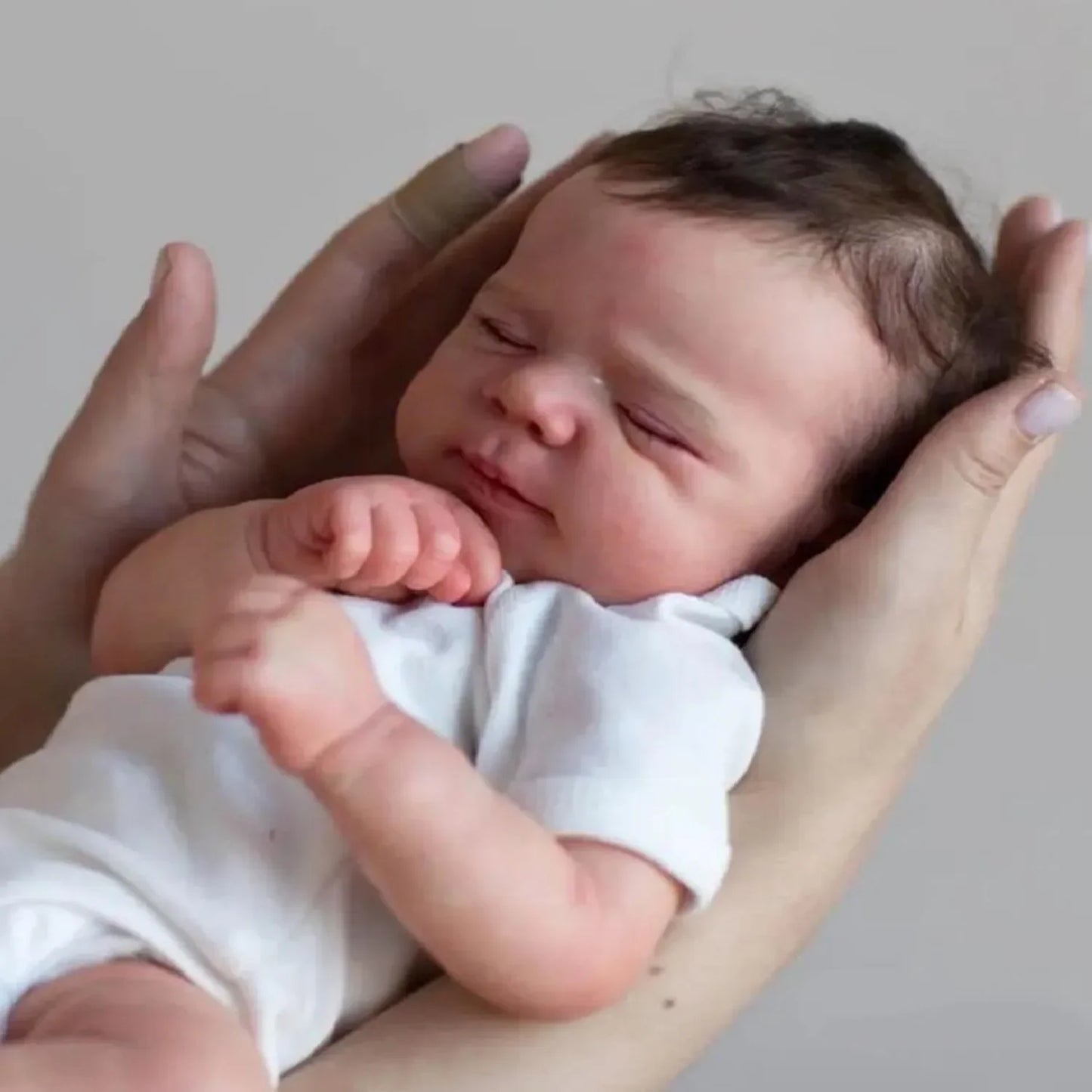 48cm Realistic Sleeping Reborn Baby Doll β Soft Body Newborn with Lifelike Features