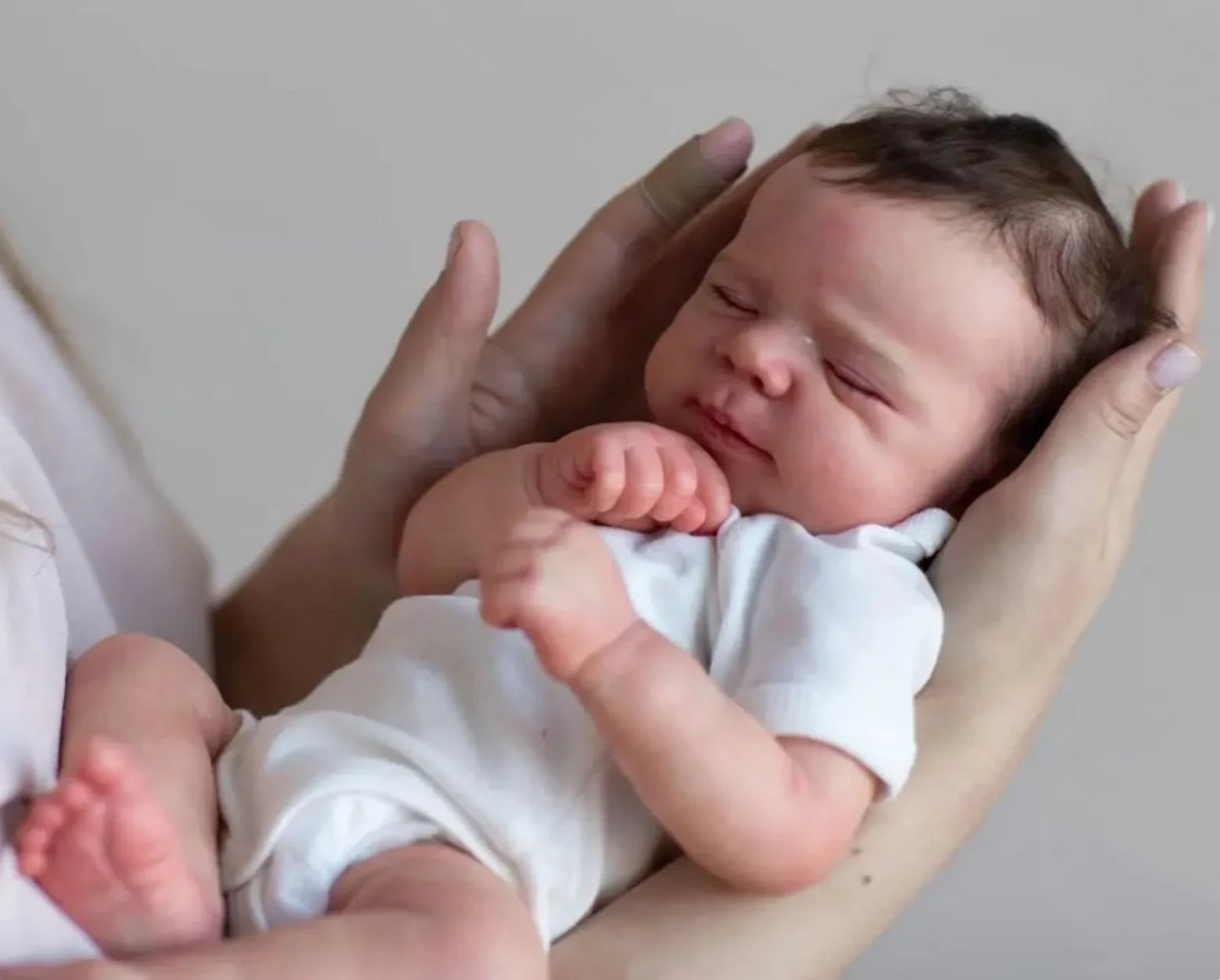 48cm Realistic Sleeping Reborn Baby Doll – Soft Body Newborn with Lifelike Features